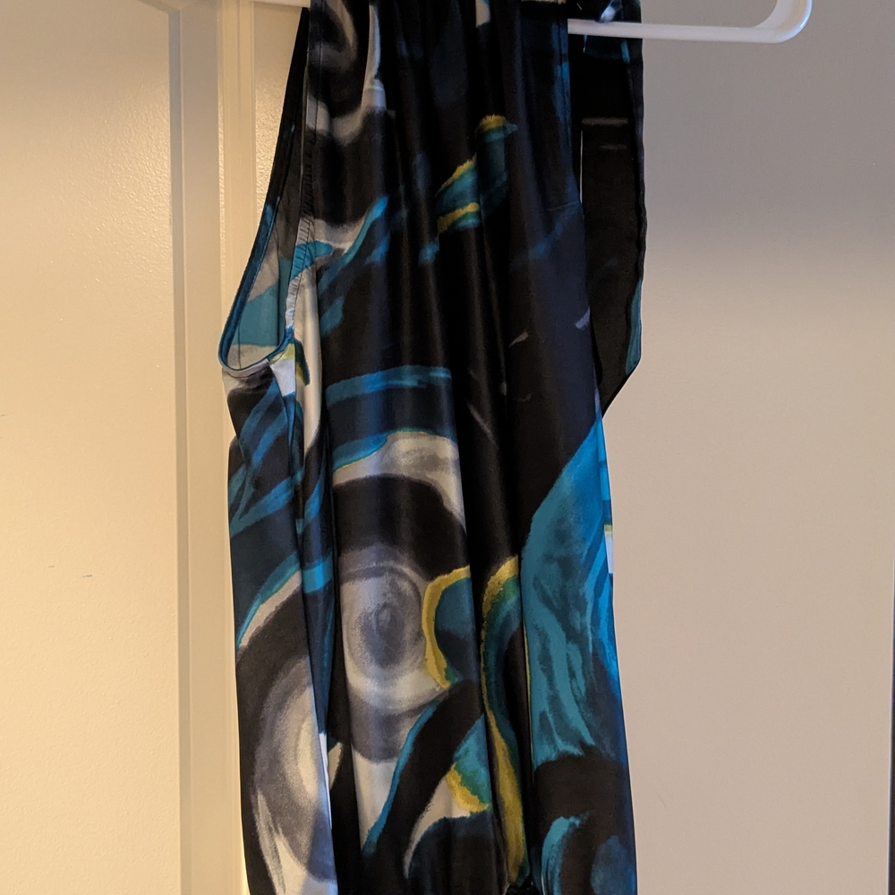 Heart Soul Black and Blue Dress